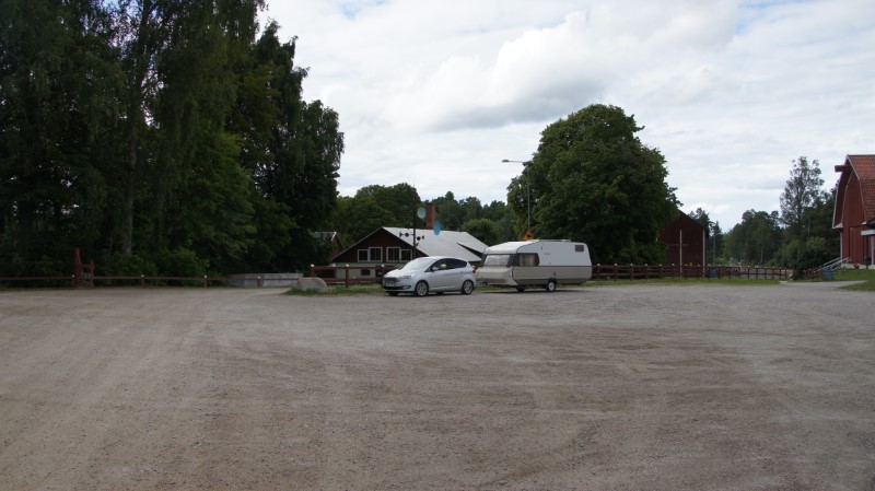 Parkerad vid herrgrden